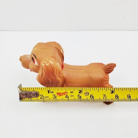Lady & Tramp Dog Vintage WDP Walt Disney Production Mini Figure 3" - Picture 4 of 9